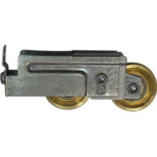 Ράουλο Συρόμενης Πόρτας-Παραθύρου Διπλό Ορειχάλκινες Ρόδες